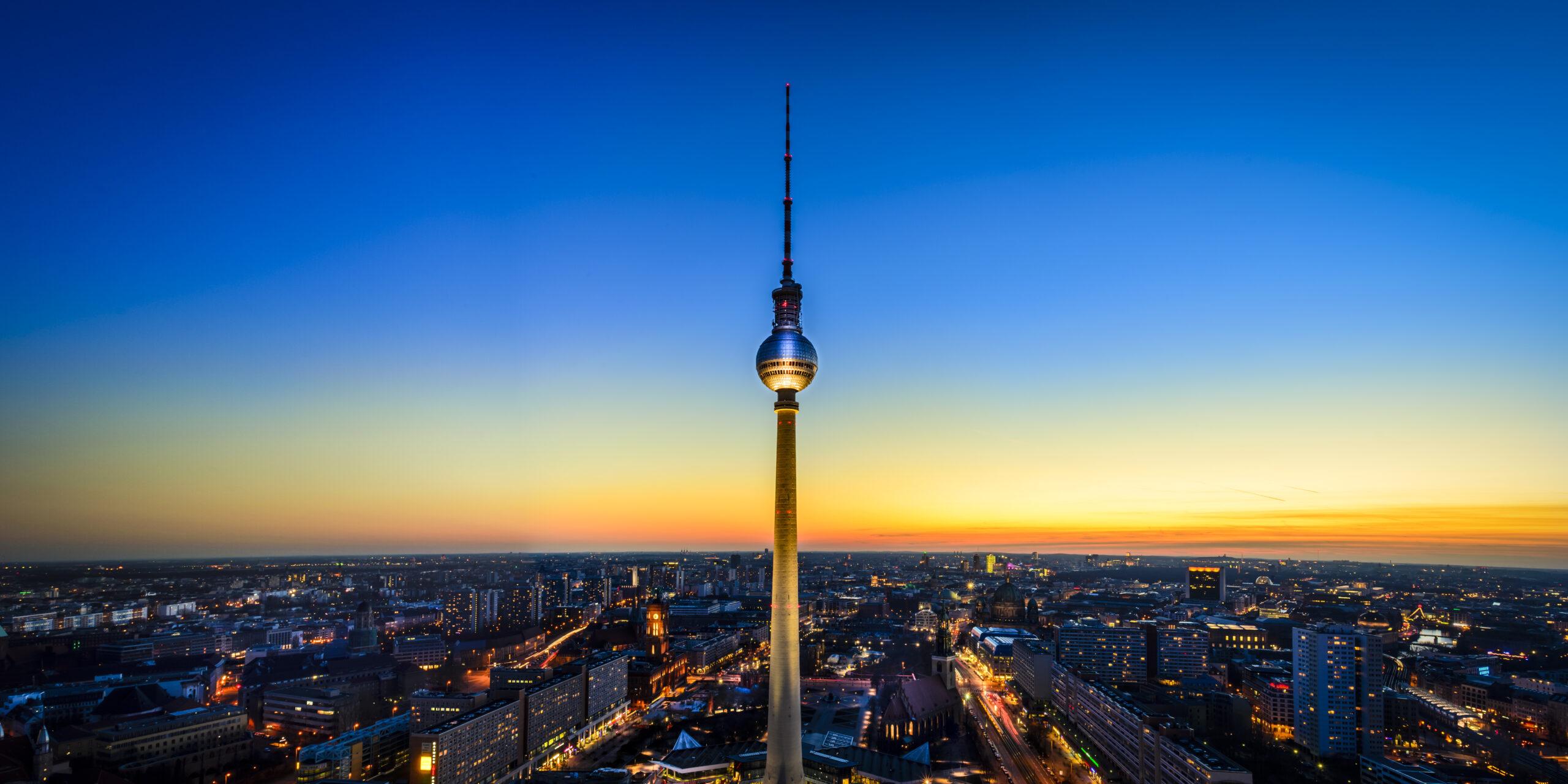 The most beautiful viewpoints in Berlin – the TV Tower at Alexanderplatz