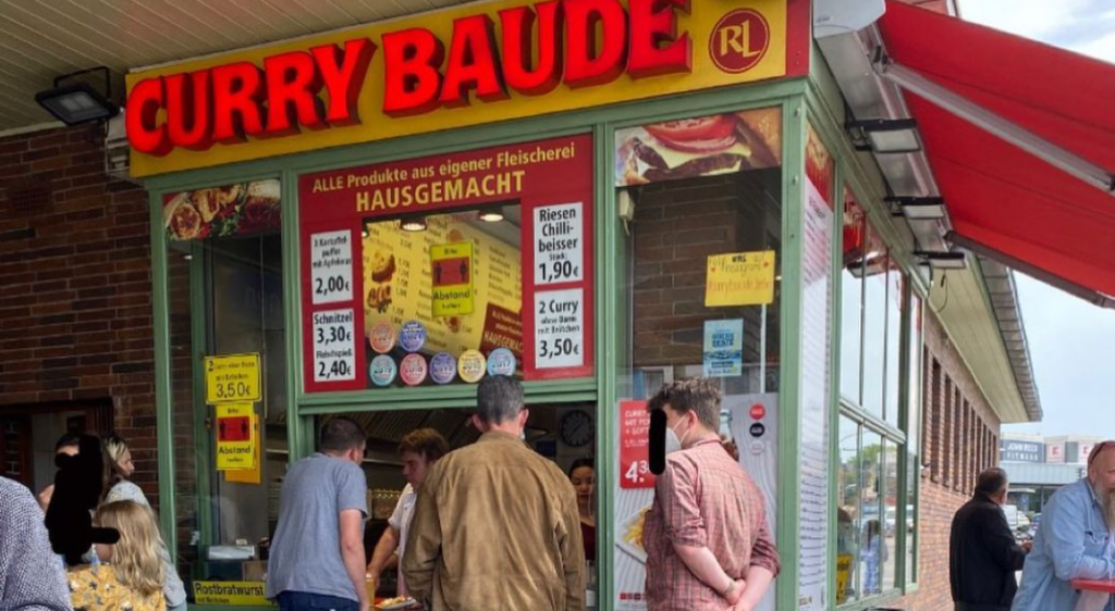 eine der besten Currywürste Berlins: Curry Baude
