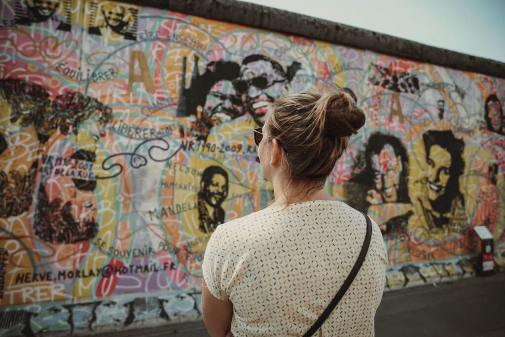 A free sightseeing spot in Berlin: the East Side Gallery