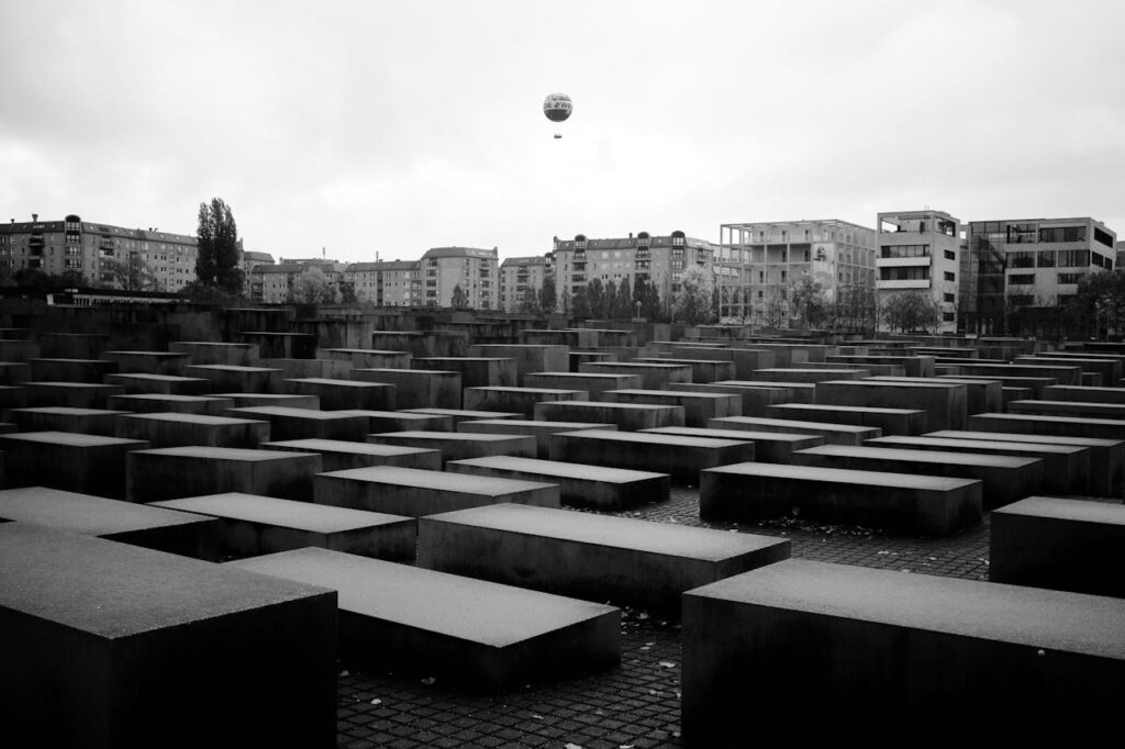 A sightseeing spot in Berlin: the Holocaust Memorial